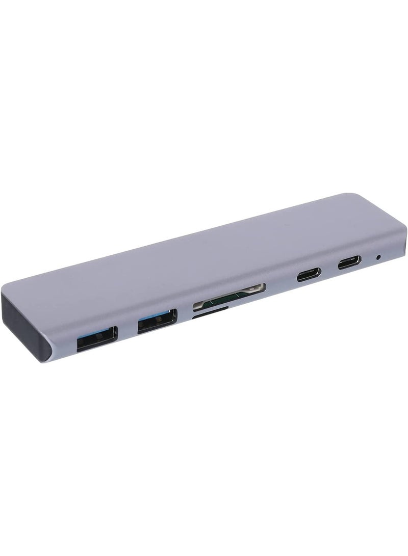 Keendex kx1672 type-c usb multiport adapter for macbook pro - black and grey - Image 2